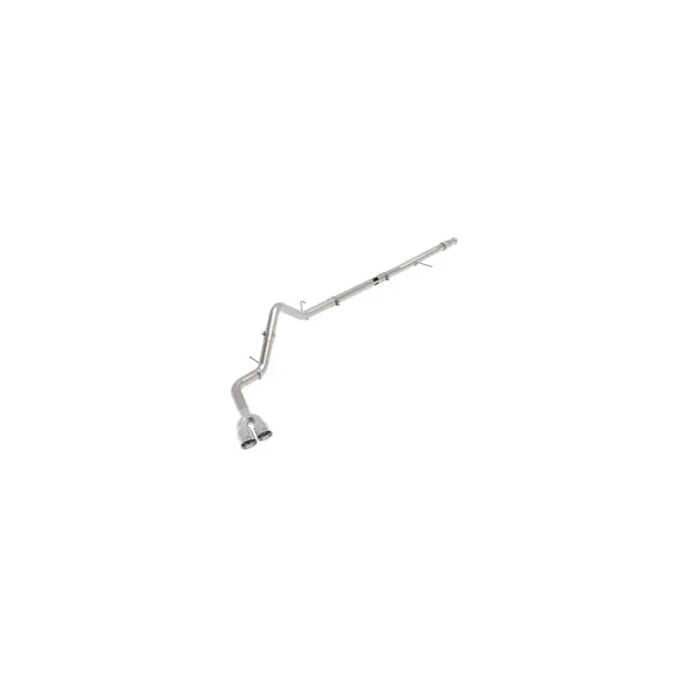Rebel XD Series 3" DPF-Back Exhaust w/ Dual Polished Tip - AFE49-34129-P